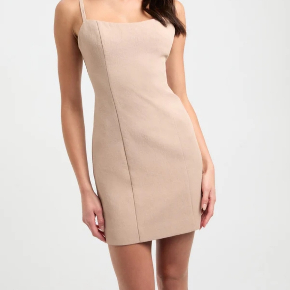 Kookai Beige Strappy Dress